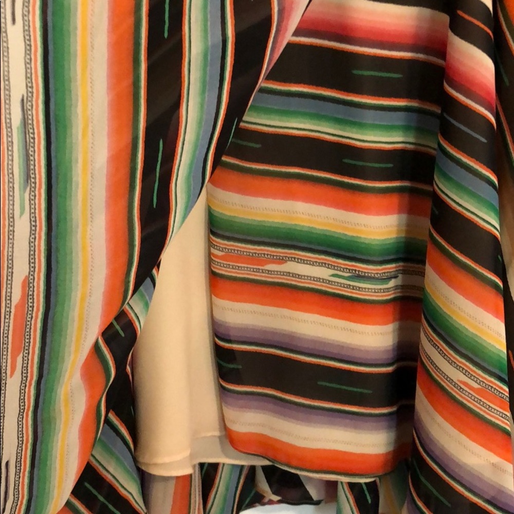 Ralph Lauren mock wrap skirt